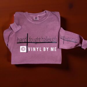 Hallelujah comfort color longsleeve!!