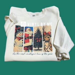 White it’s the most wonderful time of the year sweatshirt