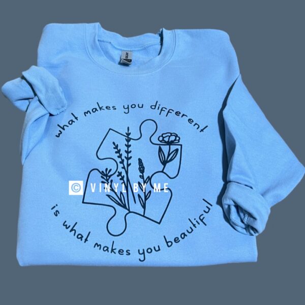 What makes you different sweatshirt