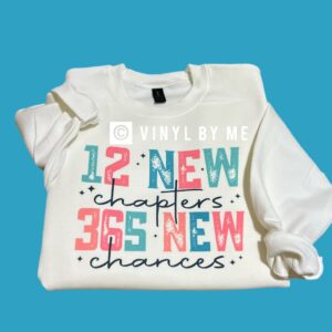 12 new chapters white sweatshirt