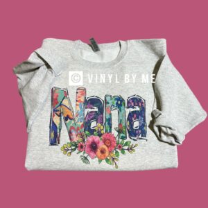 Floral Nana sweatshirt