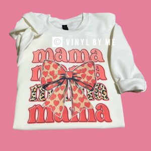 Mama coquette bow sweatshirt