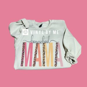 Tan Homeschool Mama sweatshirt