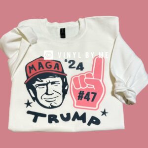 Maga 47 white sweatshirt