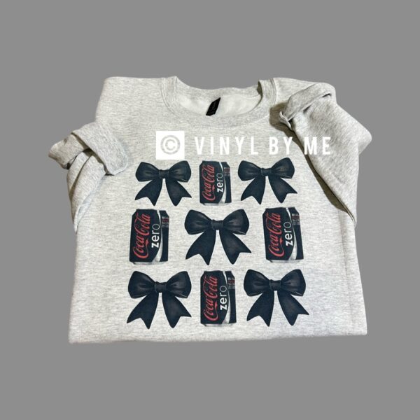 Coke zero bow ash sweatshirt