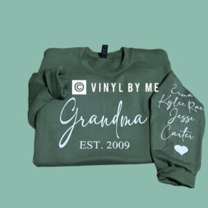 Custom Grandma sweatshirt
