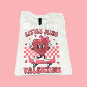 Little Miss Valentine tee