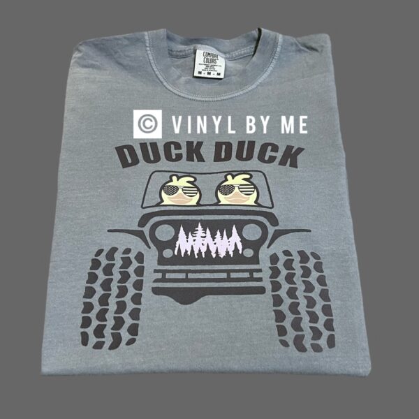Duck duck comfort color tee