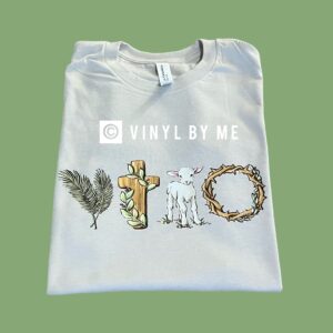 Toddler cream lamb tee