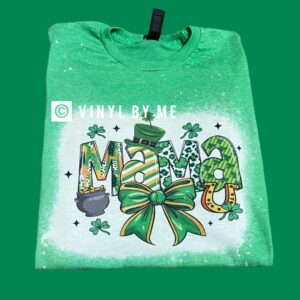 Green Irish Mama tee