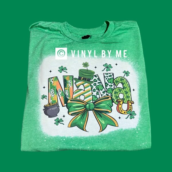 Green Irish Nana tee