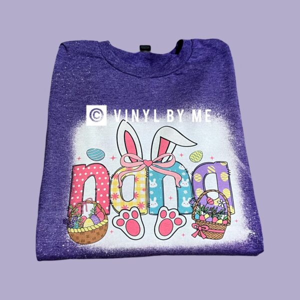 Purple Easter Nana tee
