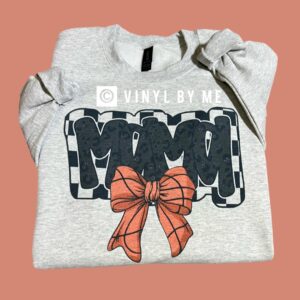 Black cheetah Basketball Mama sweatshirt