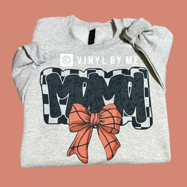 Black cheetah Basketball Mama sweatshirt