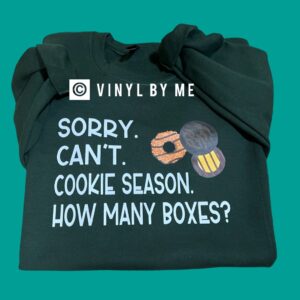 Green Girl Scout sweatshirt