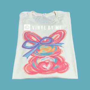 Colorful bunny tee (color is slight darker for youth)