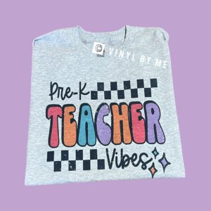 Retro pre-K teacher