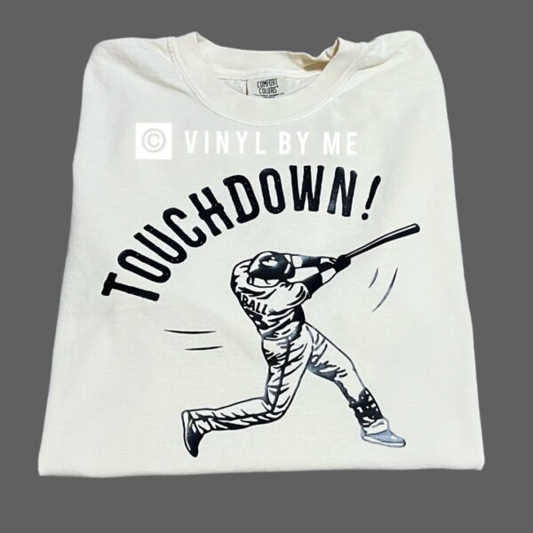Ivory baseball touch comfort color tee