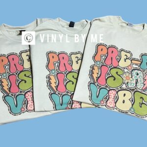 Pre-K is a vibe tan tee