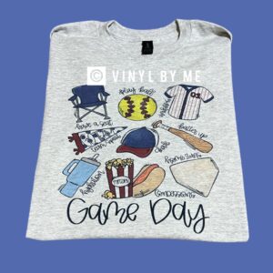 Game day soft field field tee