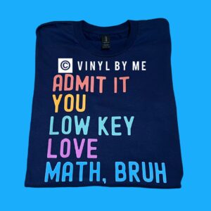 Navy admit it tee