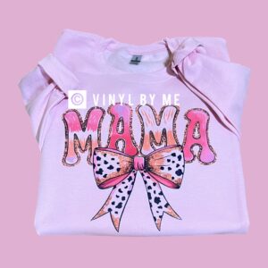 Mama bow sweatshirt