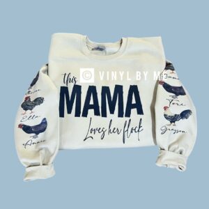 This mama loves her Flock sweatshirt