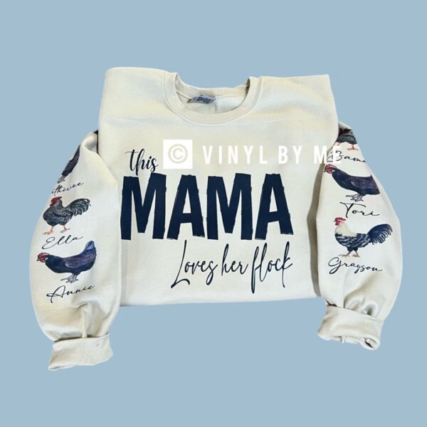 This mama loves her Flock sweatshirt