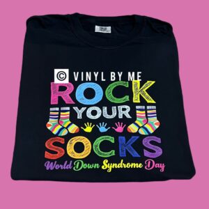 Comfort color rock your socks off tee