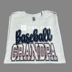 Baseball grandpa tee