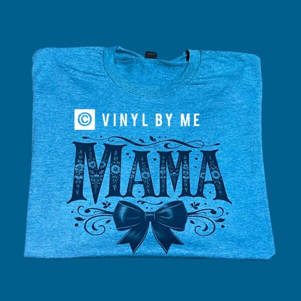 Teal Mama tee