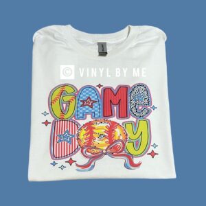 White softball tee