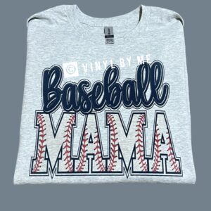 Ash baseball Mama tee