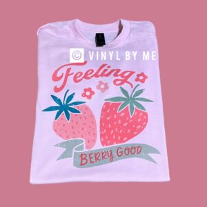 Pink berry good tee
