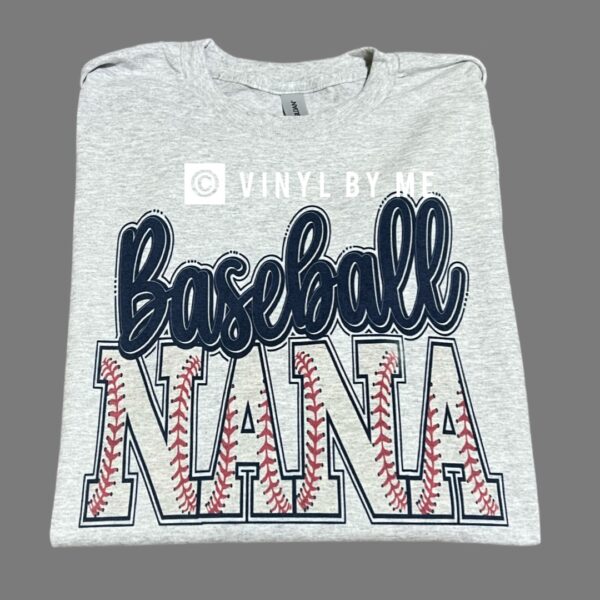 Baseball Nana tee