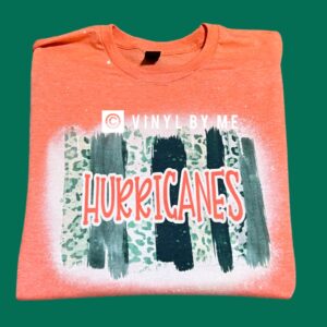 Orange Hurricane tee