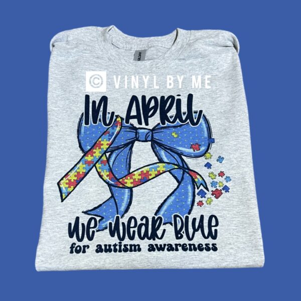 Ash gray in April tee