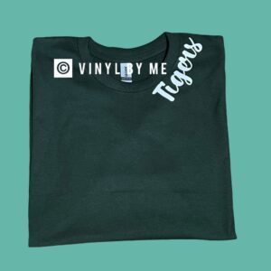 Green Tigers neck tee
