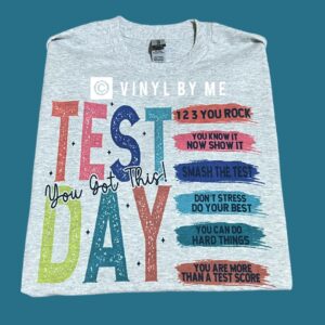 Ash gray test tee