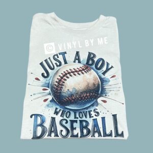 Toddler just a boy tee