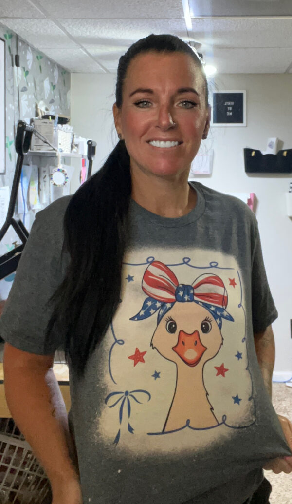 Patriotic goose tee