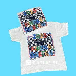 2025 kindergarten graduate tee