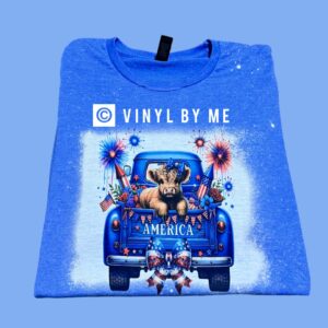 Blue America truck tee