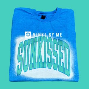Sapphire bleached sunkissed tee