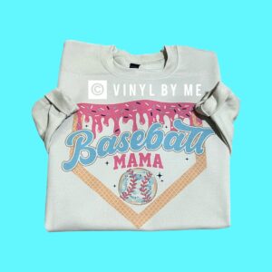 Drip baseball mama sweatshirt