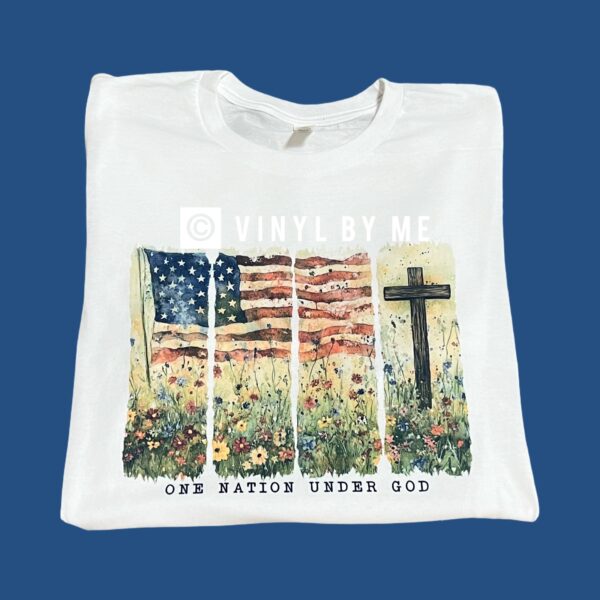 One nation under God tee