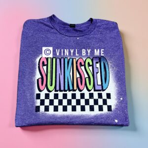 Purple retro Sunkissed tee
