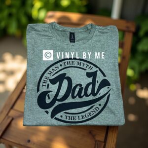 Green dad tee