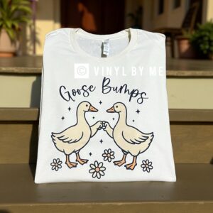 Goose bumps tee