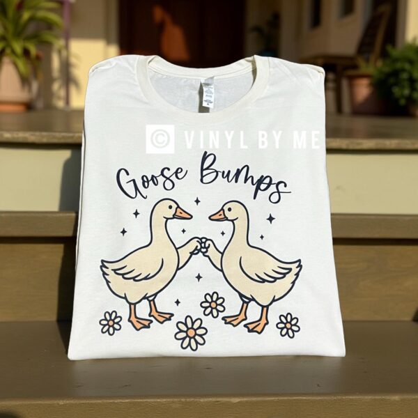 Goose bumps tee
